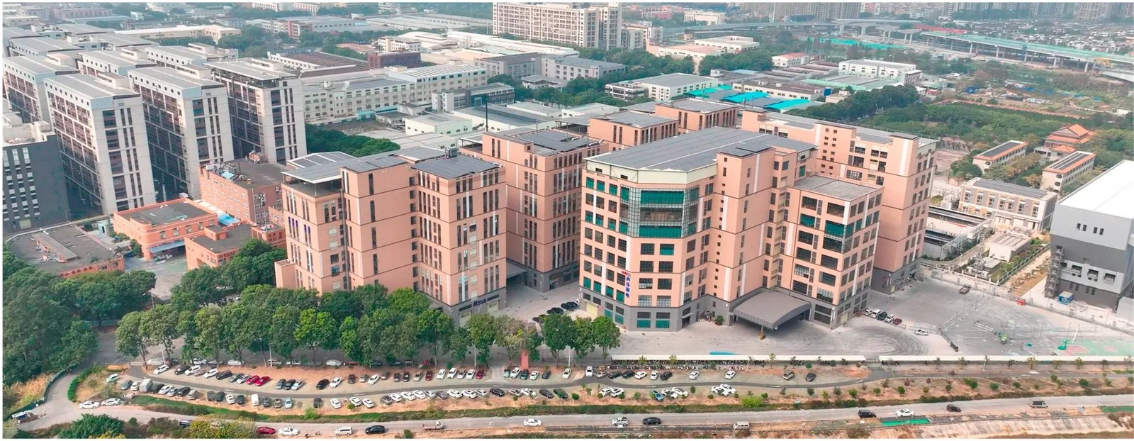 Foshan Polytrend factory aerial view